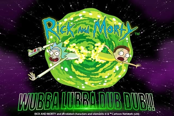 logo Rick and Morty Wubba Lubba Dub Dub (Blueprint Gaming)